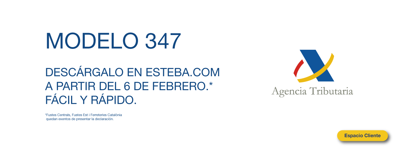 Modelo 347 Agencia Tributaria 